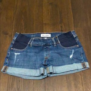 DL 1961 Hailey Maternity shorts